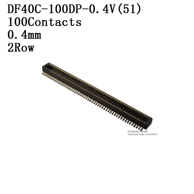 

HIROSE-Conector DF40C-100DP-0.4V,10DP-0.4V,20DP-0.4V,24DP-0.4V Connector, Header, 0.4 mm, 2 Row, Needle seat 10 unids/lote