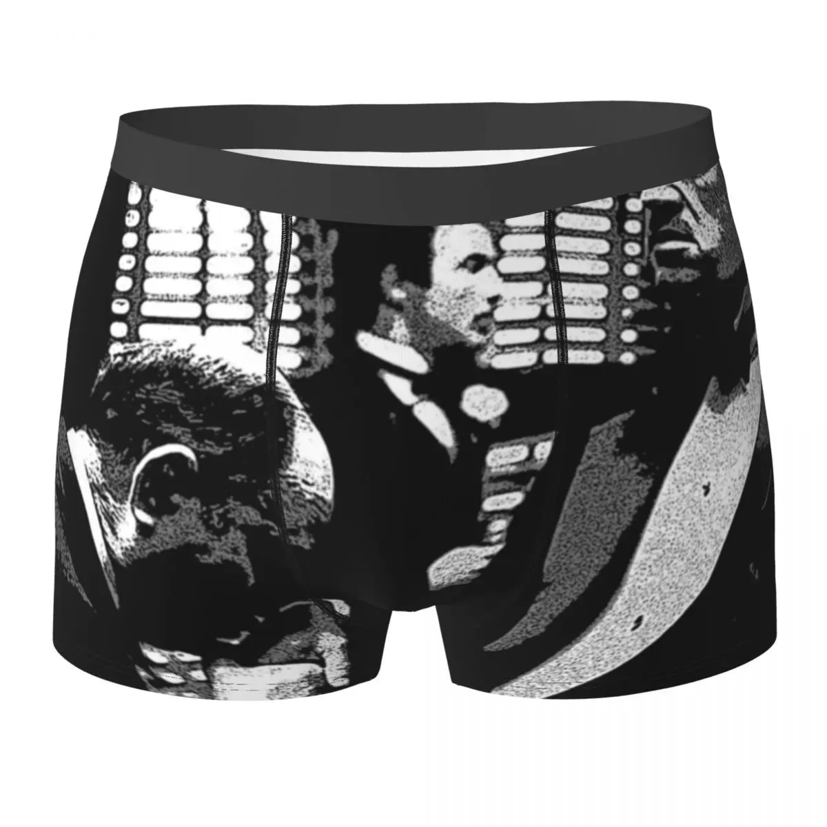 

The Godfather Underwear KISS THE HAND 3D Pouch Hot Boxer Shorts Print Shorts Briefs Soft Men Underpants Plus Size