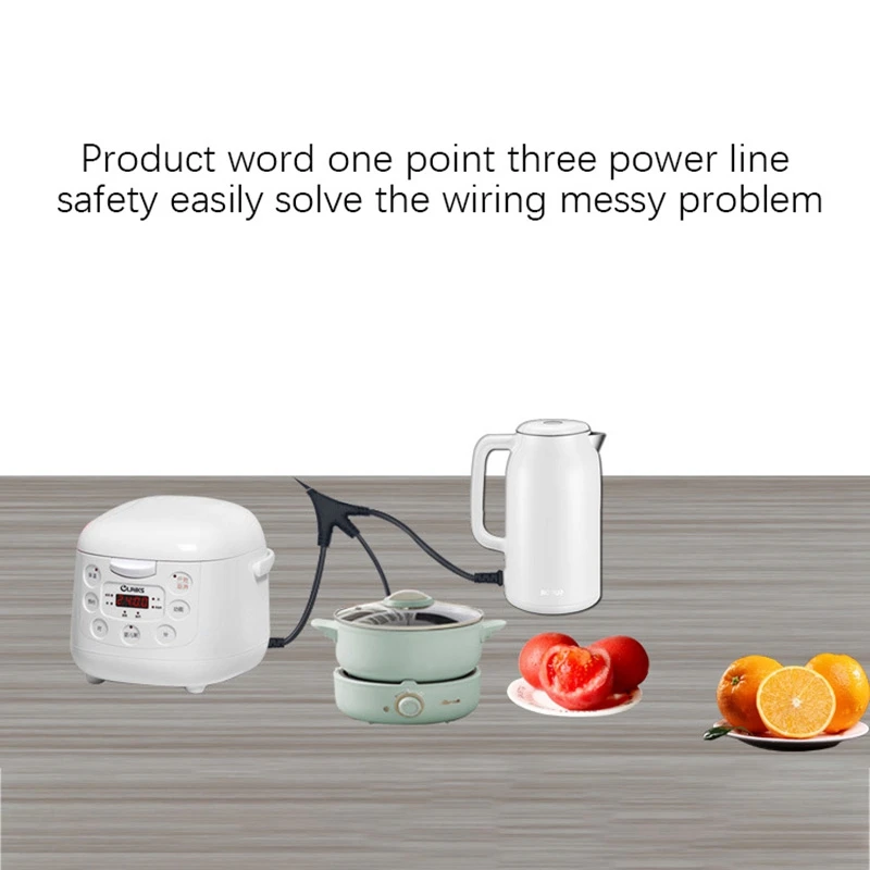 Удлинитель питания от C14 до 3XC13 одноточечный удлинитель с тремя вилками для