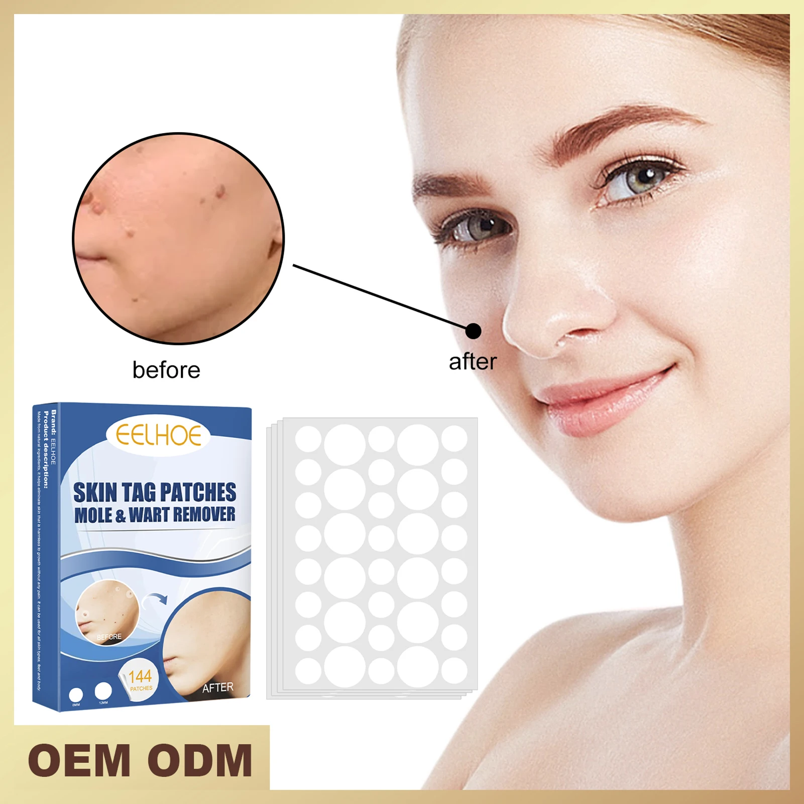 

Искусственная кожа, пластыри, бородавки, фотоблоки с темными пятнами и этикетки кожи, фотоблоки для ухода за лицом и телом