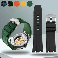 watch strap suitable for ap royal oak offshore series 154001520215703 waterproof rubber silicone strap 28mm