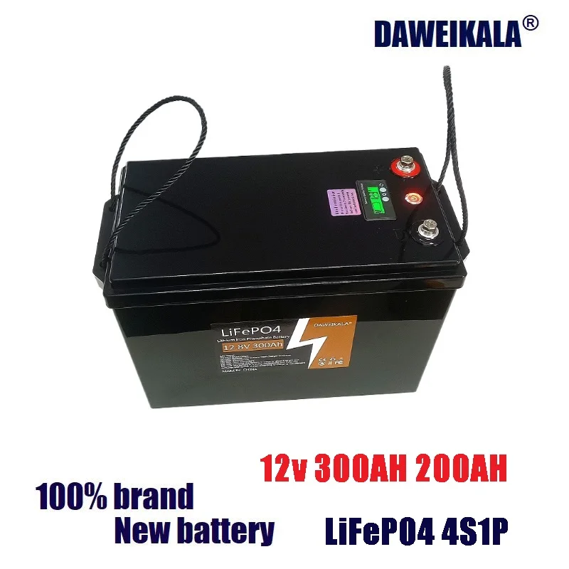Фото 12V200AH300AHLIFEPO4 аккумуляторный блок литий-железо-фосфатный электрический корабль солнечная энергетическая система наружного источника питания, №1