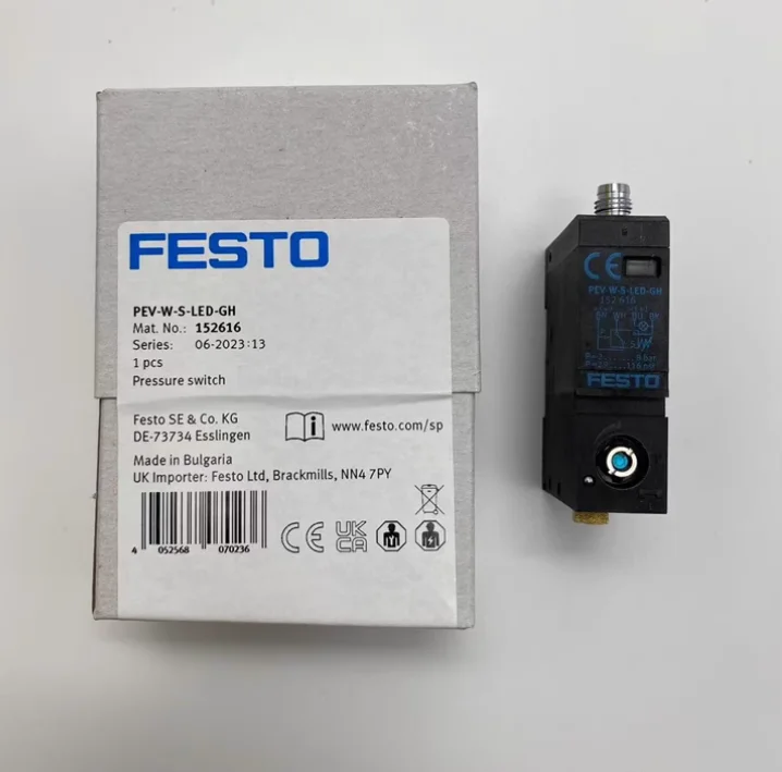 Новый оригинальный переключатель FESTO PEV-W-S-LED-GH 152616 PEV-W-KL-LED-GH 152618