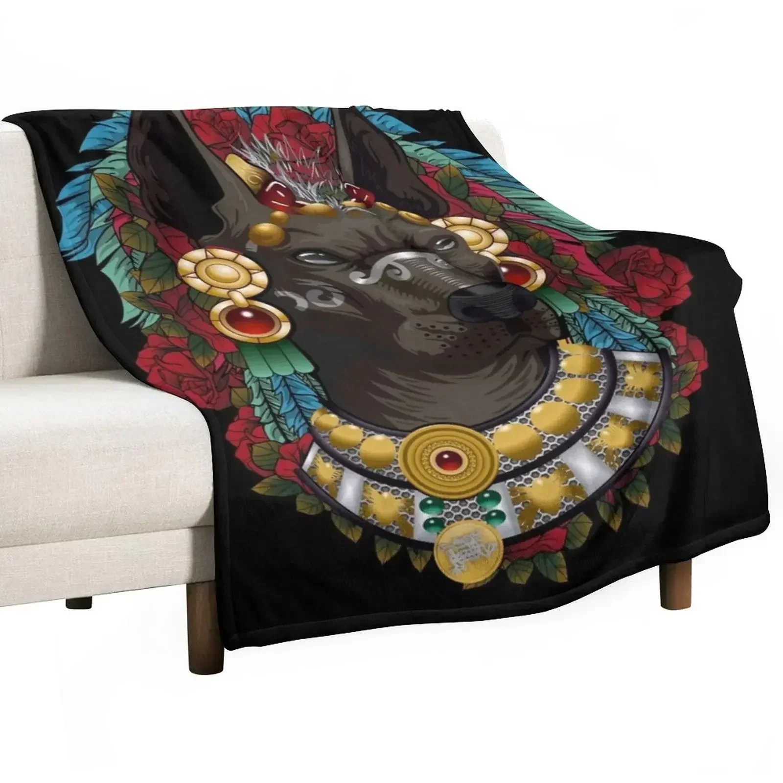 Одеяло Xoloitzcuintle мягкие роскошные утолщенные одеяла и пледы