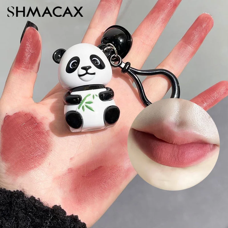 Бархатный матовый красный блеск для губ рандомный стойкий макияж брелок в виде