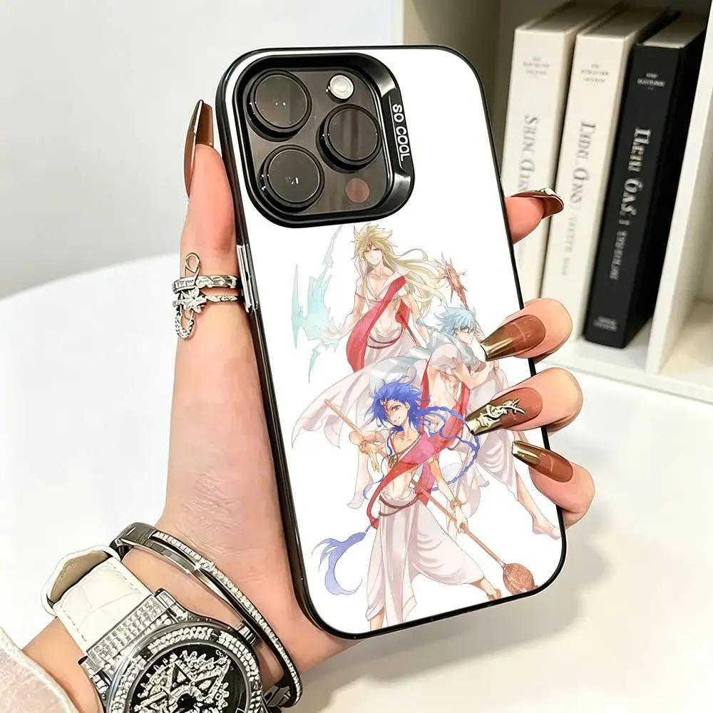 Фото Чехол-бампер для iPhone 17 16 15 14 13 12 11 Pro Max Air из цветного силикона, серебристый, с дизайном «Фэнтези-приключение: Маги. Лабиринт магии» №2