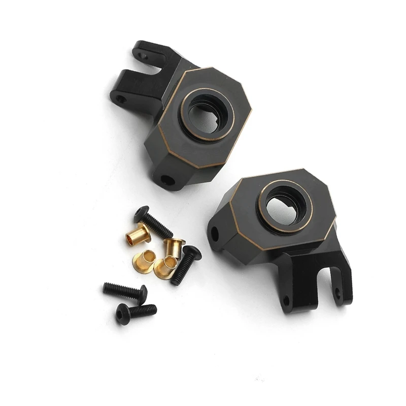 Запасные части для 1/10 модели автомобиля Axial SCX10PRO Brass AXI03028 Frame черный золотой