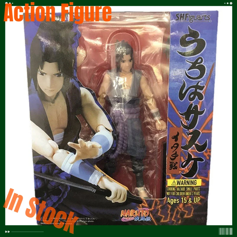 Фигурка Саске Учиха и Итачи (Naruto Shippuden) S.H.Figuarts V2, подвижная, из ПВХ, коллекционная, аниме-модель для демонстрации (art.: 3920dba619ced) - 3920dba619ced