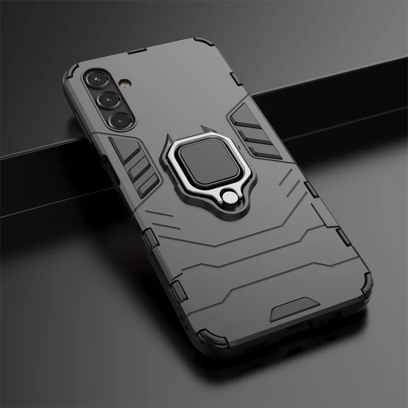 For Samsung Galaxy A14 Case for Samsung Galaxy A14 A13 Cover Funda Finger Ring Protective Phone Bumper For Samsung Galaxy A14