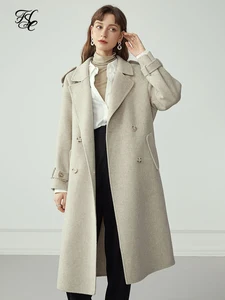 Пальто женское кашемировое, длинное, вязаное, в винтажном стиле, цвет белый, оверсайз, 100% шерсть