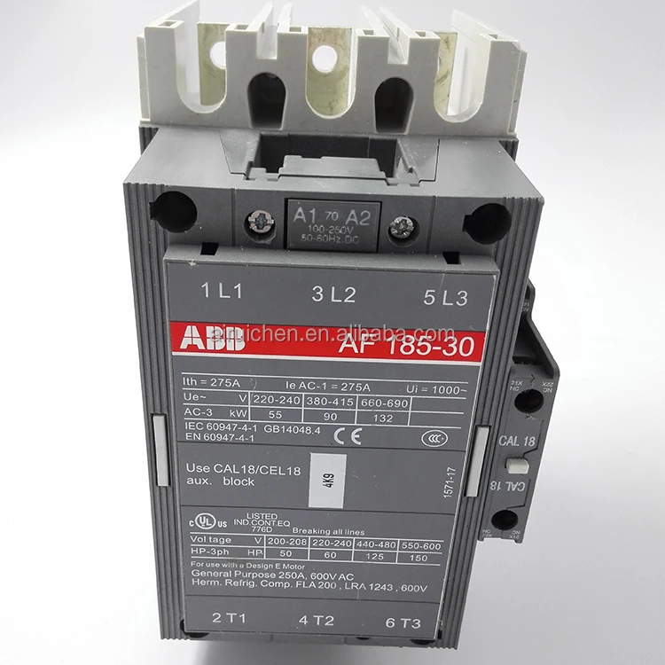 

ABB-новые промышленные элементы управления 1SFL491074R8811 AX185-30-11-88 контактор переменного тока