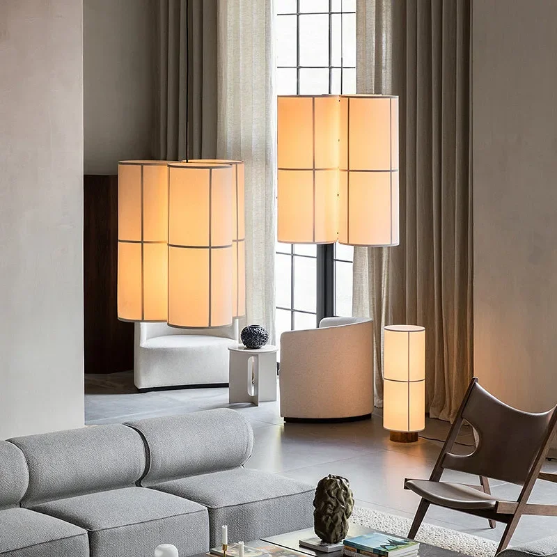 Подвесной светильник Audo Hashira дизайнерский кластерный винтажный японский фонарь