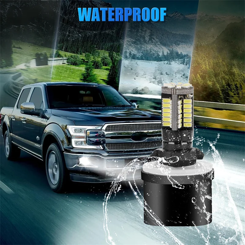 2 шт. 880 светодиодных ламп противотуманных фар для автомобилей Светодиодные