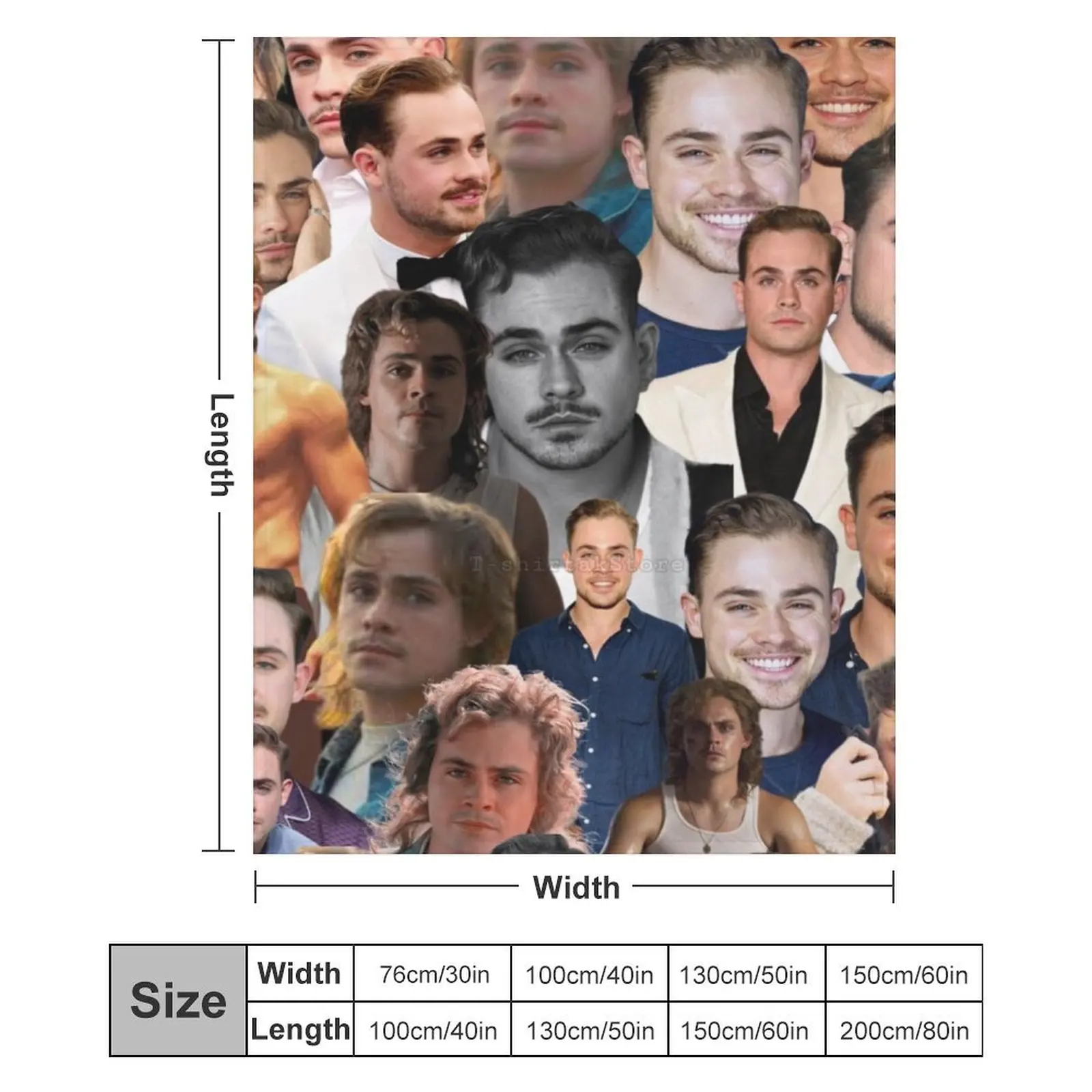 dacre montgomery фотоколлаж пледы идеи подарков на день Святого Валентина волосатые