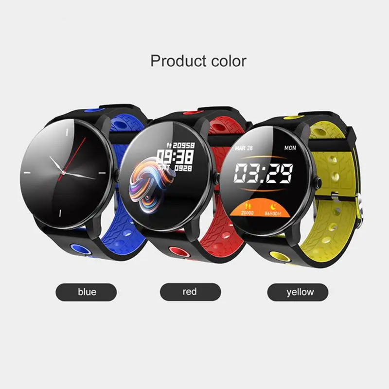 

Fitness Smart Watch Waterproof Full Screen Walking Exercise Watch Heart Rate Monitoring 200mah Smartwatch Smart Watch