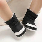 Детская обувь для малышей пинетки для новорожденных девочек мальчиков зимние мягкие Нескользящие теплые ботинки для снежной погоды ботинки для малышей
