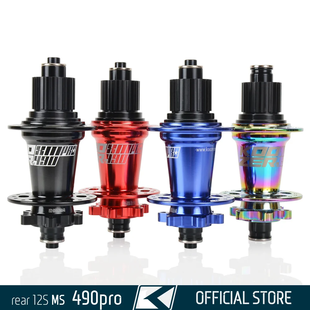 

Koozer - xm490pro MS 28h 32, 36 отверстий, Задняя Ступица горного велосипеда, 5x135 QR 10x135 TA 12x142, 12-скоростной микро-шпайн, вал CrMo, велосипед