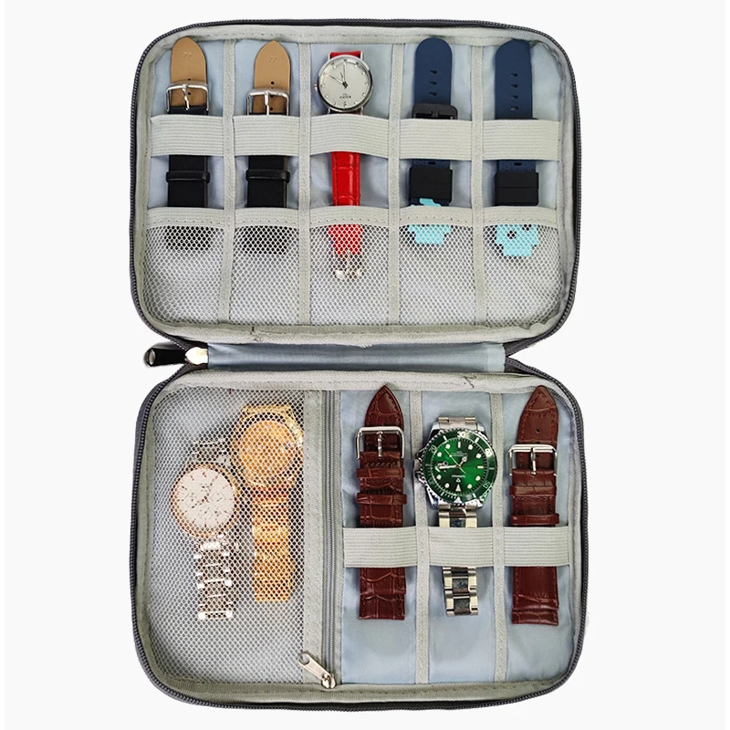 

Органайзер для часов, многофункциональная портативная дорожная коробка для ремешков Apple Watch, сумка для хранения, держатель ремешка для часов, чехол