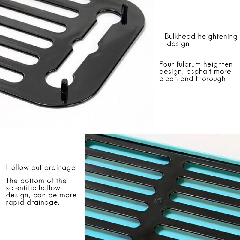 Пластиковый сушильный лоток для посуды большая сушилка раковины столешница