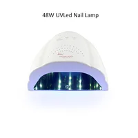 Approved Pro UV Lamp Nails Finger Lampara Uas Led 24 Watts and 48 Watts Can Be Switched
