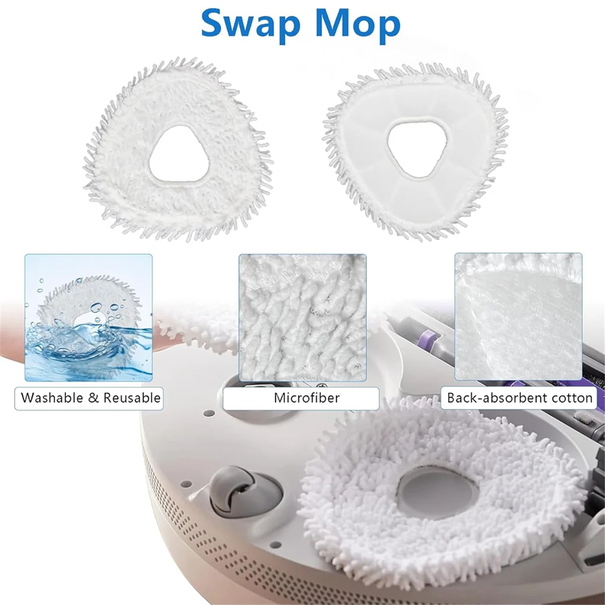 Для робота-пылесоса NARWAL Freo комплект запасных аксессуаров основная боковая щетка