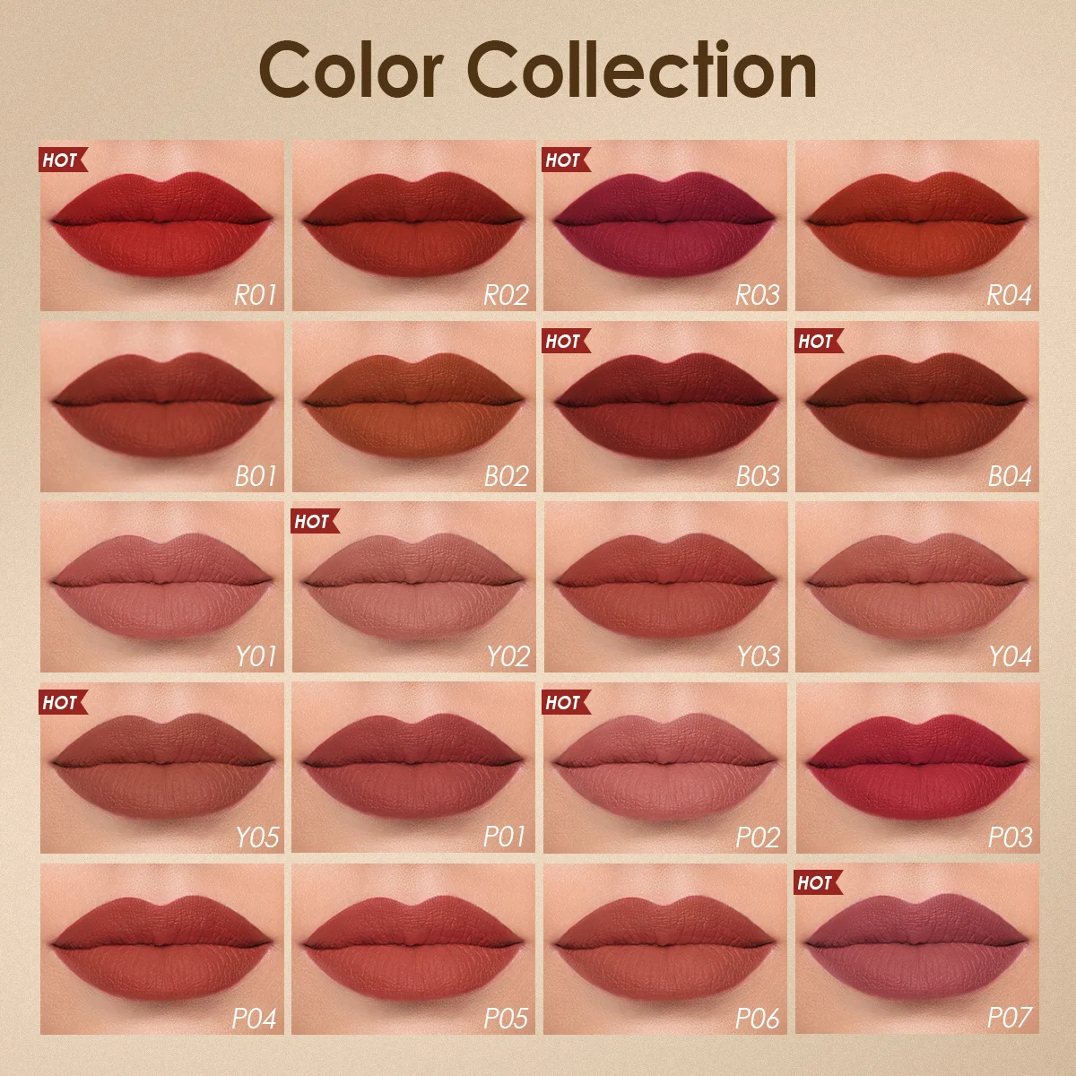 FOCALLURE Matte губная помада долговечная быстросохнущая Великолепная косметика для
