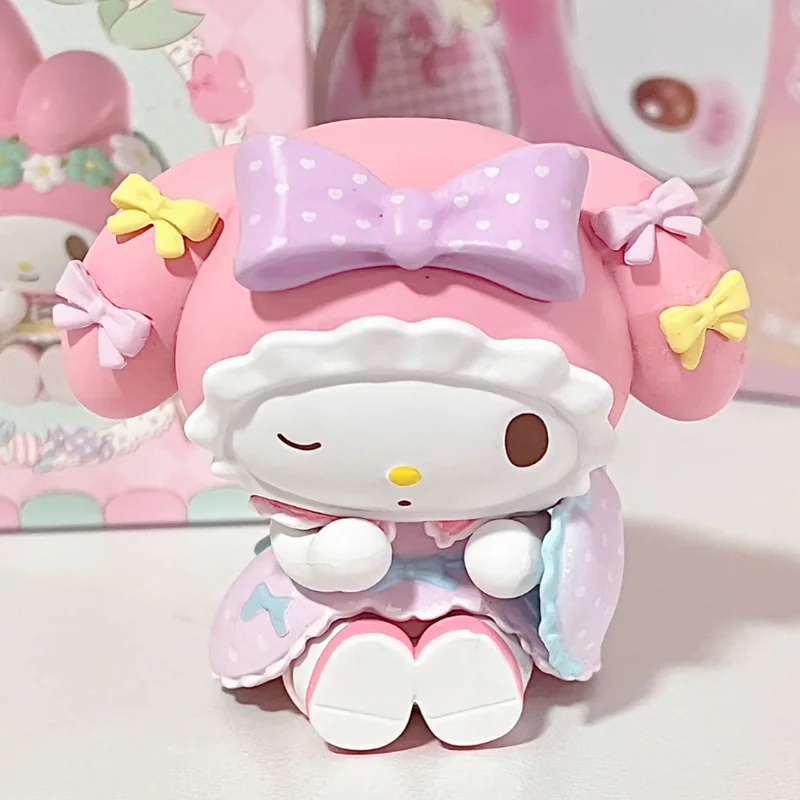 Фото Sanrio MyMelody The Mystic Tea Party Series слепая коробка аниме фигурка украшение для рабочего стола загадочная коробка детская игрушка для девочек праздник №4