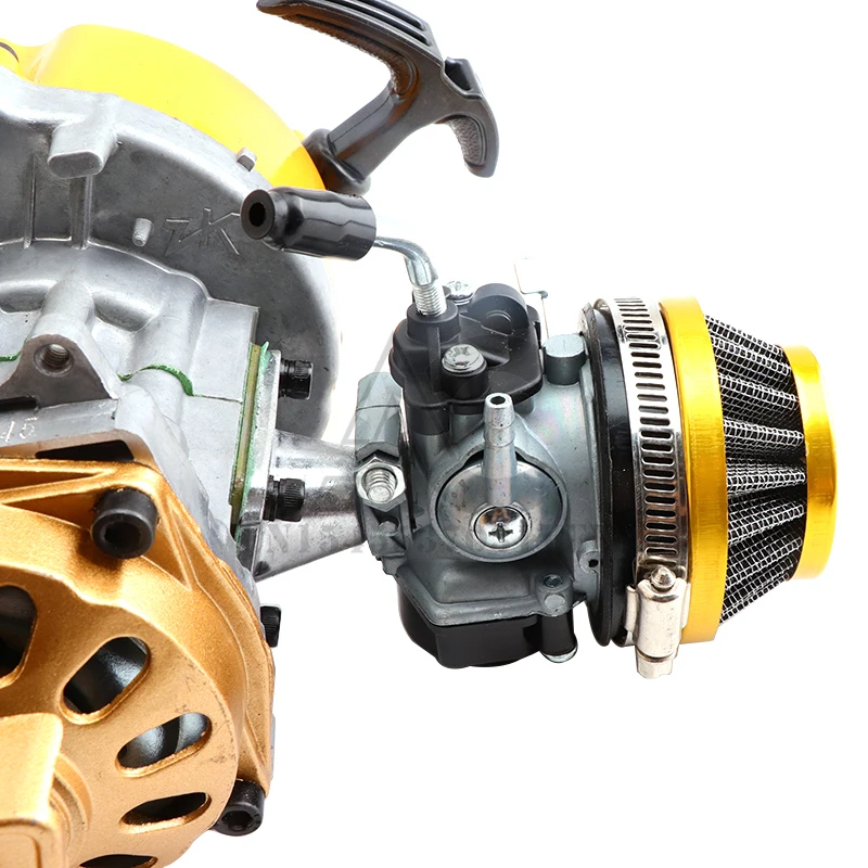 Двухтактный модифицированный бензиновый двигатель для мини-мотоцикла 49CC 44-6