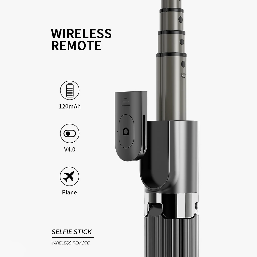 

Селфи-Палка с дистанционным управлением по Bluetooth, ручной шарнирный стабилизатор, регулируемая селфи-Палка для iPhone/Samsung