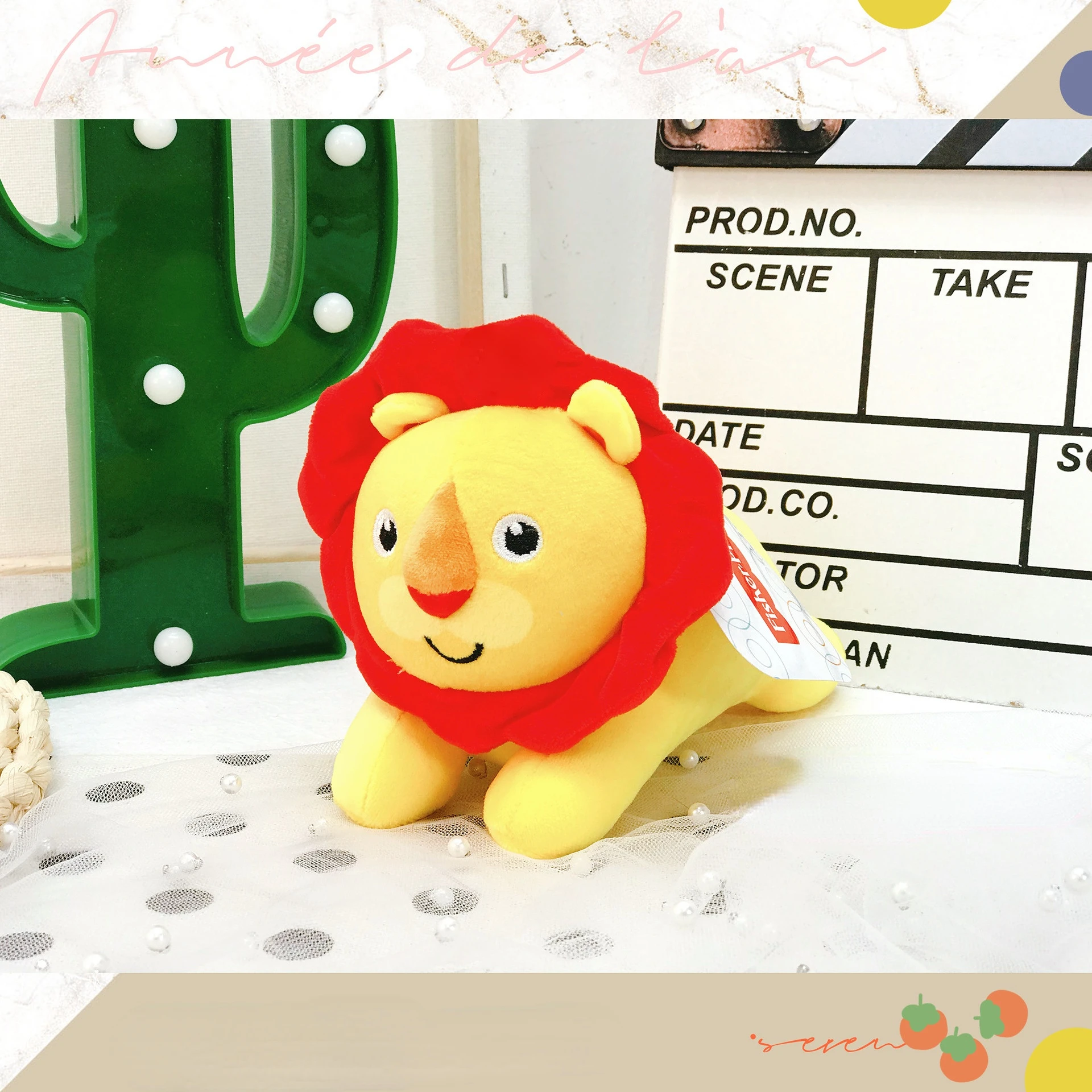 

Simulation Animal Lion Monkey Crocodile Plush Doll Baby Comfort Accompaniment Baby Play Lathe Pendant Lornaments Decorate Toys