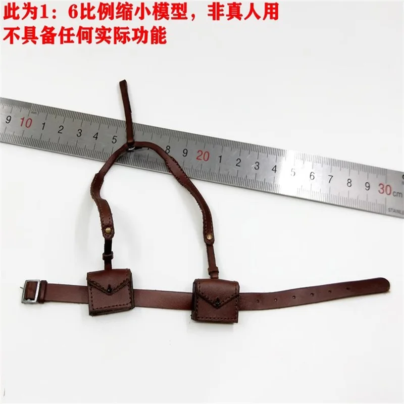 _ 1/6 мужской солдат бумажный зонт Униформа нагрудная клетка подвесная модель