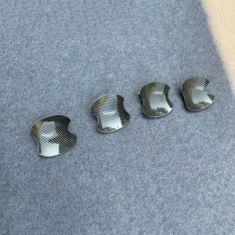 Для Toyota Raize A200A/210A 2019 2020 углеродное волокно Автомобильная дверная ручка крышка