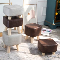 creative design step stool under desk modern minimalist camping adult dressing table stool office reposapies household supplies
