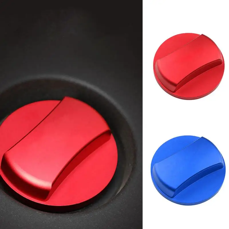 

Car Gasoline Petro Diesel Fuel Tank Oil Filler Cover Trim Aluminum Alloy Radiator Water Engine Oil Trim Accessories