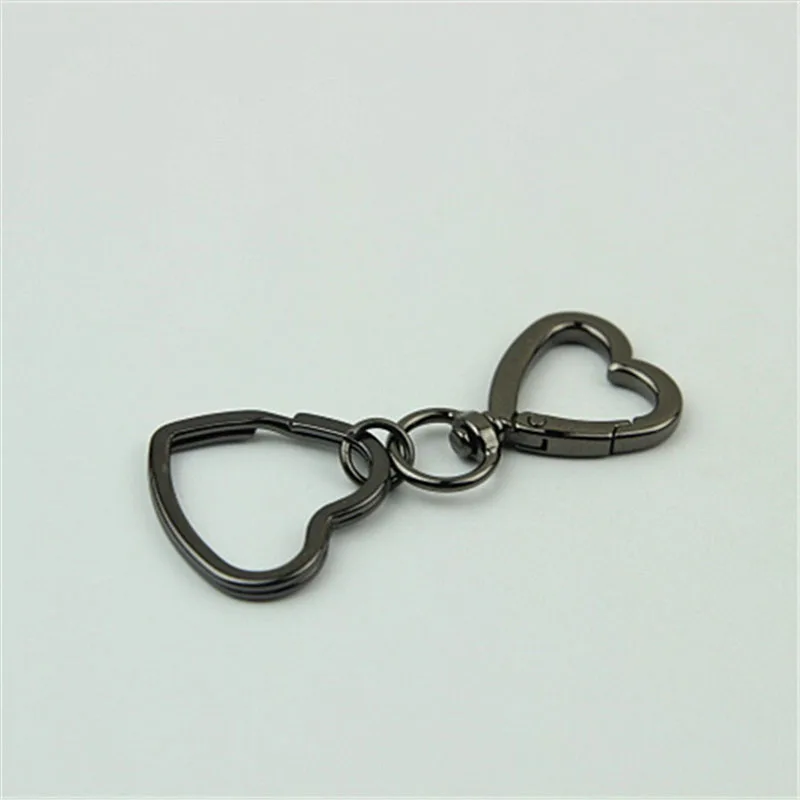 20Pcs Spring O Ring Metal Key Buckles Dog Collar Webbing Bags Strap Chain Swivel Lobster Clasp Trigger Snap Hook DIY Accessories