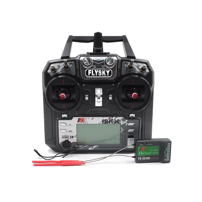 FLYSKY FS-i6X FS i6X 10CH 2 4 GHz AFHDS 2A RC передатчик с приемником iA6B или iA10B для дрона самолета