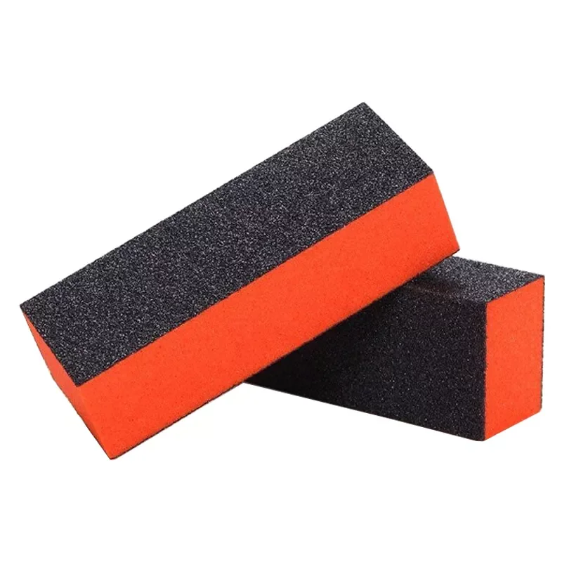 

10 Pcs Orange Color Nail Art Shiner Buffer Buffing Block Sanding File Manicure Nail Art Tips
