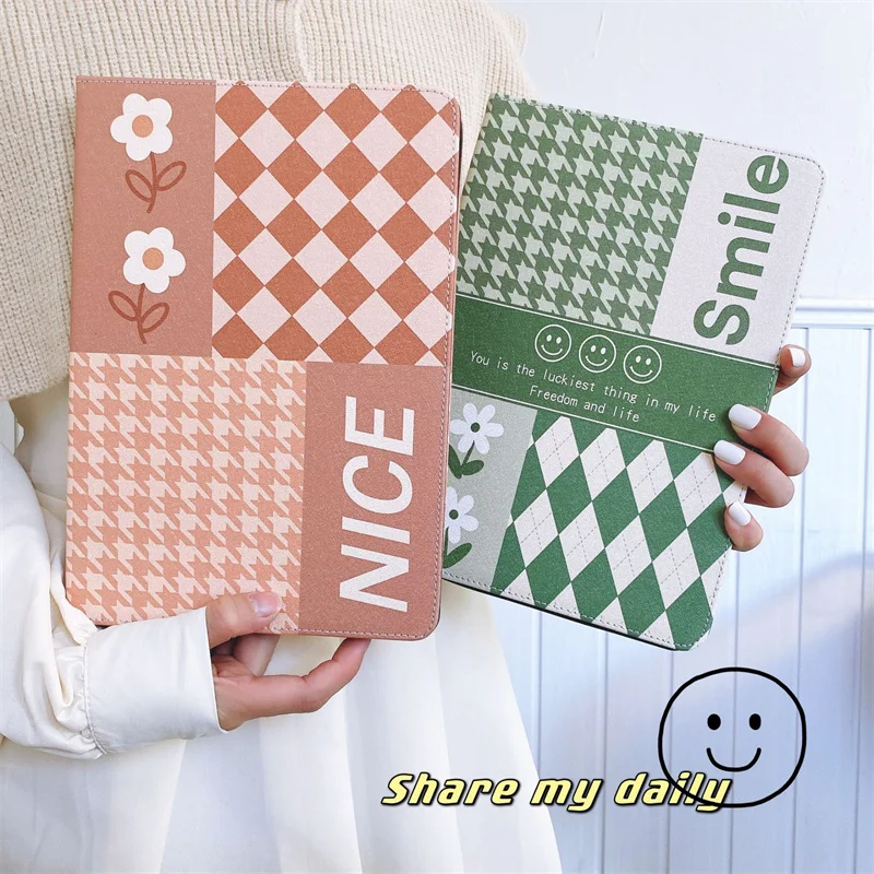 

2021 Cute iPad Case for iPad 10.2 7th 8th 9th Generation Shockproof Stand Cover Funda for iPad 10.2 Inch Protective Shell