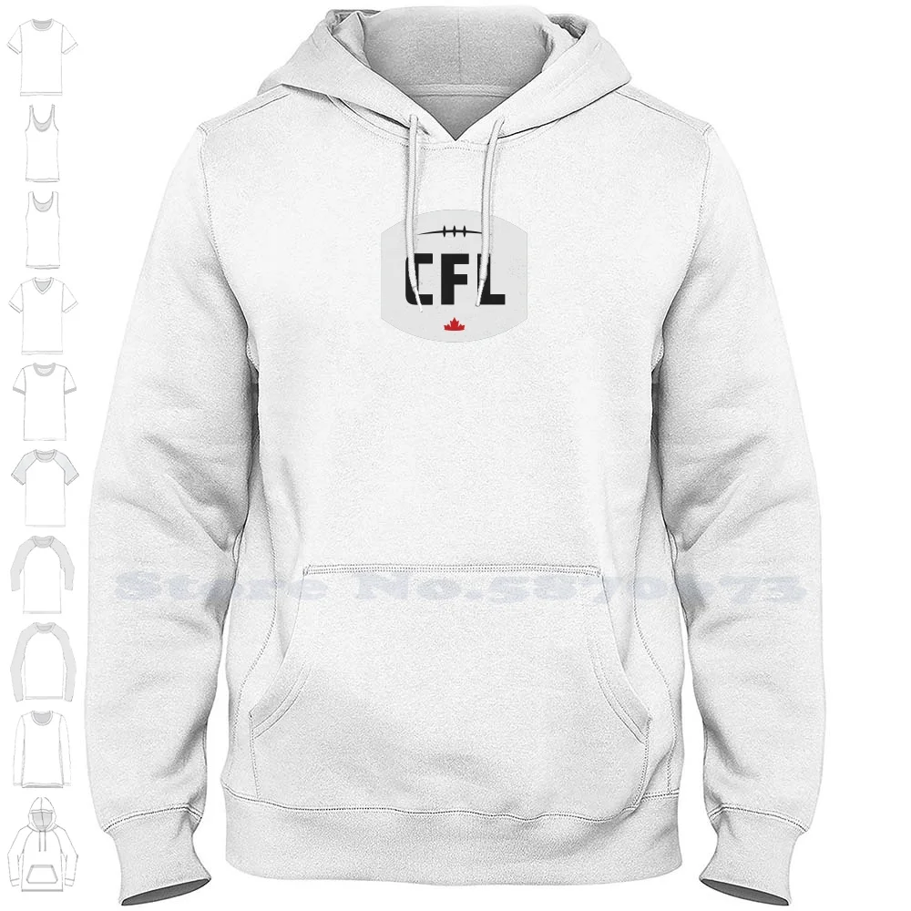 

Canadian Football League (CFL) logo Casual Clothing Sweatshirt Printed Logo Graphic Hoodie