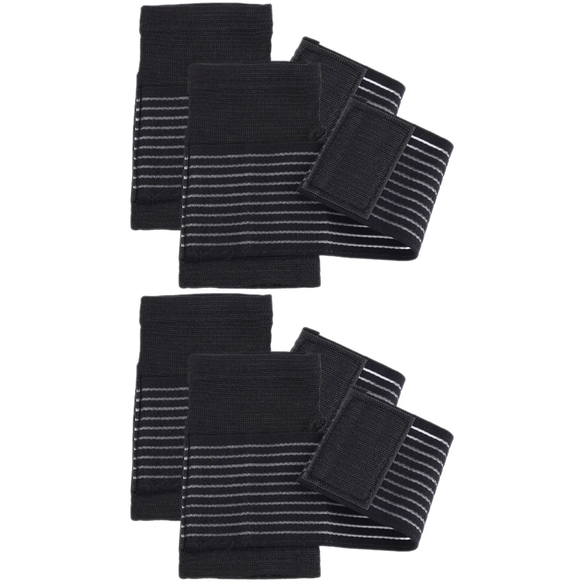 

4 шт., дышащий браслет для фитнеса и тяжелой атлетики