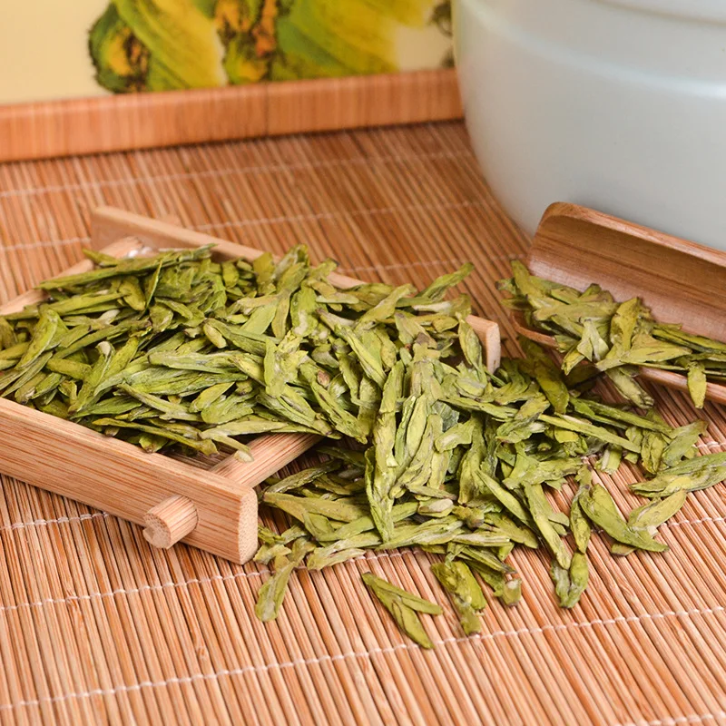

2022 Superfine Xihu Dragon Well Green Chinese Tea The West Lake Health Care Dragon Well Portable Packing 250g Droshipping