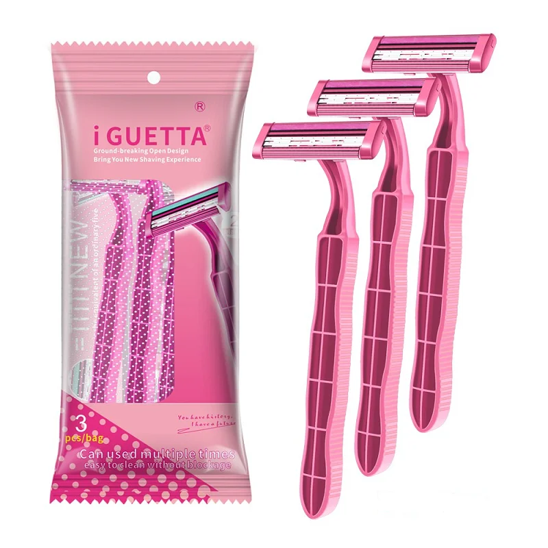 With Aloe Lubricating Strip Stainless Steel Shaving Blade La