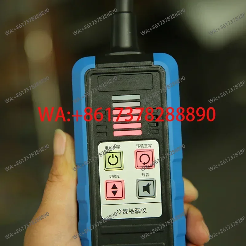Фото Детектор утечек VML-1 для хладагентов R22, R410, R32, для холодильников и автомобильных кондиционеров, обнаружение утечек галогеновых хладагентов №2