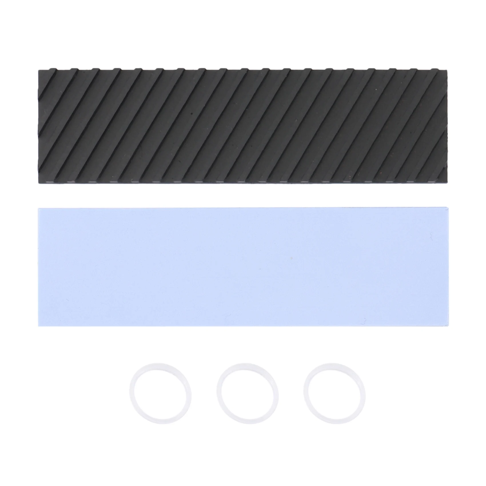 

Pure Copper Graphene Heatsink M.2 NGFF 2280 PCI-E NVME SSD Thermal Pad Cooler