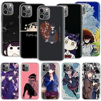 anime komi shouko cant communicate phone for apple iphone 12 13 pro max mini 11 8 7 plus 6 6s x xs xr case 5 5s se 2020 shell co