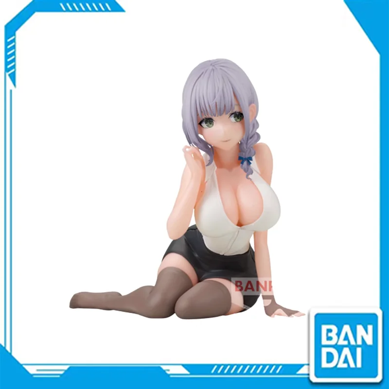 

Genuine Bandai Figures Shirogane Noel Relax Time Hololive Office Style PVC Action Figure Model Collection Statue Figurine Doll