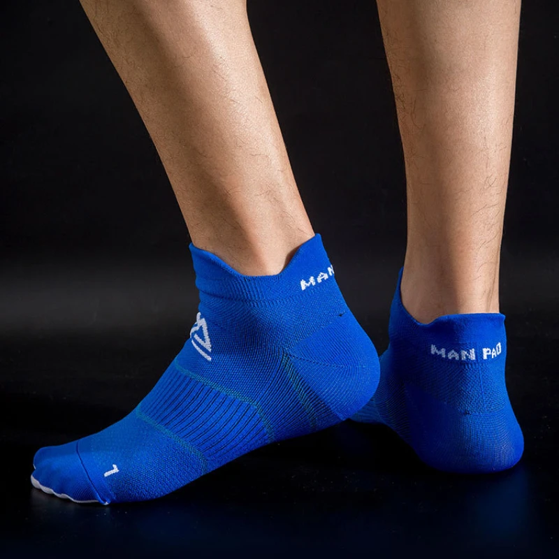 Нейлоновые спортивные носки до щиколотки для мужчин и женщин дышащие яркие