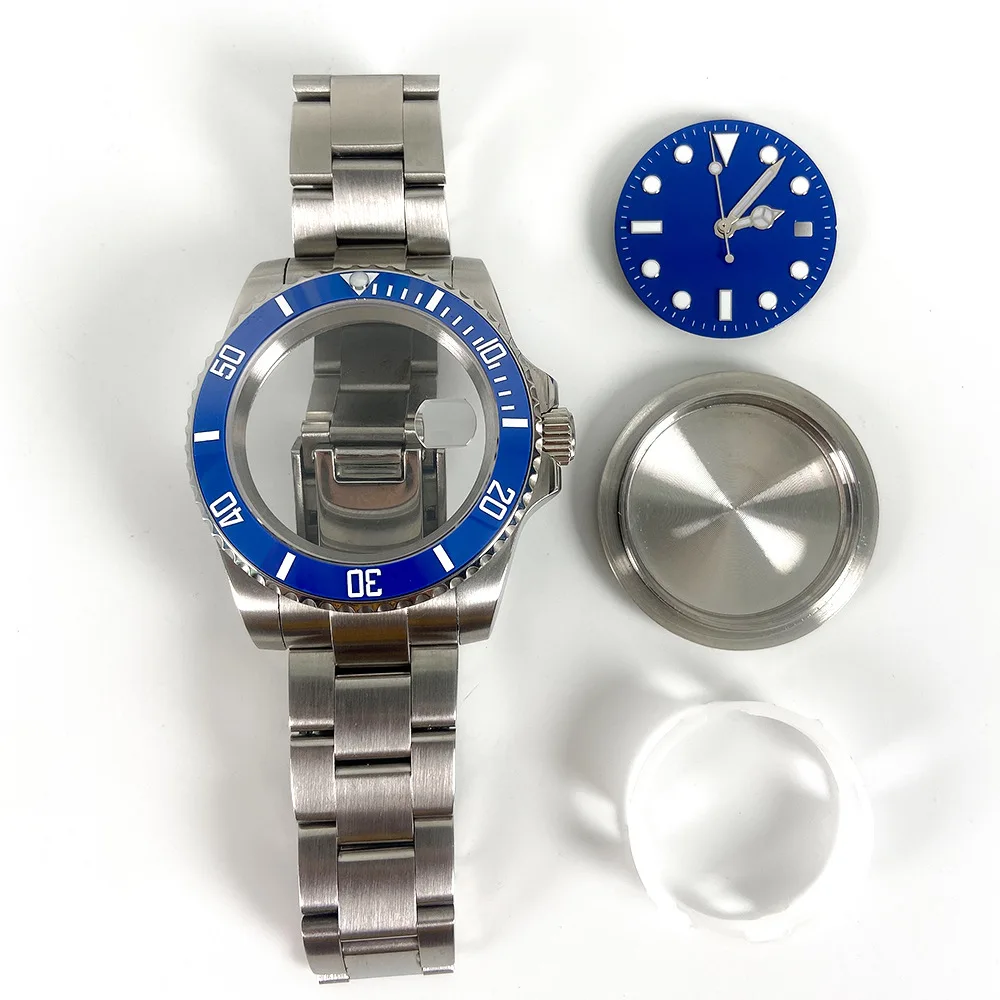 Ремешок для часов с чехлом rolex Water ghost SUB 40 мм из нержавеющей стали набор ремешков