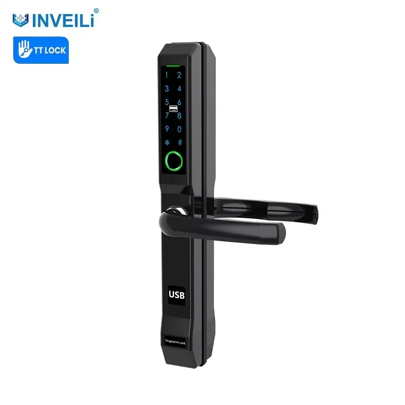 IP65 Водонепроницаемый интеллектуальный цифровой замок TT алюминиевый для