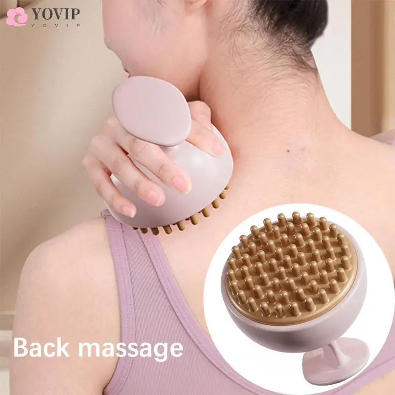 

1pc Handheld Gua Sha Massage Brush Natural Waist Leg Body Meridian Scraping SPA Therapy Anti Cellulite Relaxation Tool